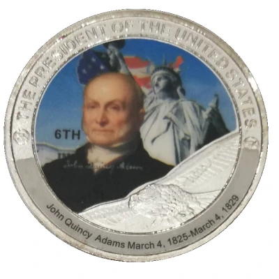 Token - John Quincy Adams 6th President ND front