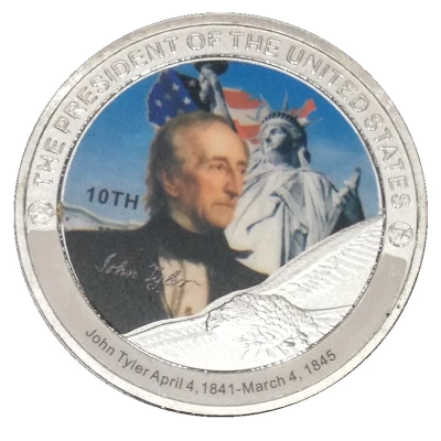 Token - John Tyler 10th President ND front