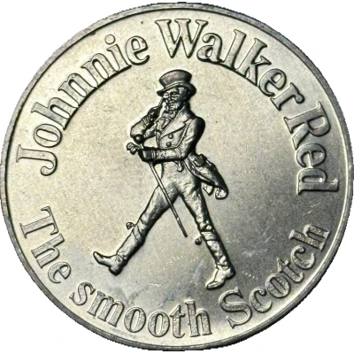 Token - Johnnie Walker Red San Francisco 49ers front
