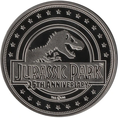 Token - Jurassic Park 25th Anniversary; T-Rex ND back