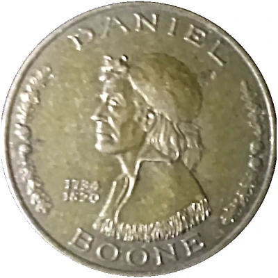 Token - Kentucky Historical Society Daniel Boone ND front