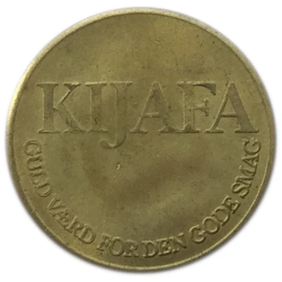 Token - Kijafa (1 Ducat - Frederik V) ND back