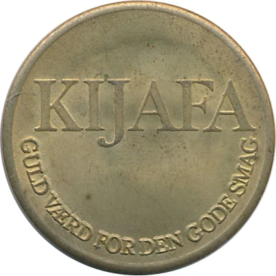 Token - Kijafa (1 Dukat - Christian VI) ND back