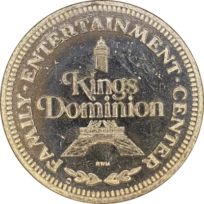 Token - Kings Dominion (Gold Fever) ND front