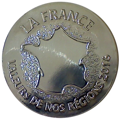 Token - La France Valeurs de Nos Regions Haute Normandie back