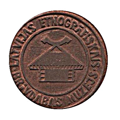 Token - Latvian Ethnographic Museum ND front