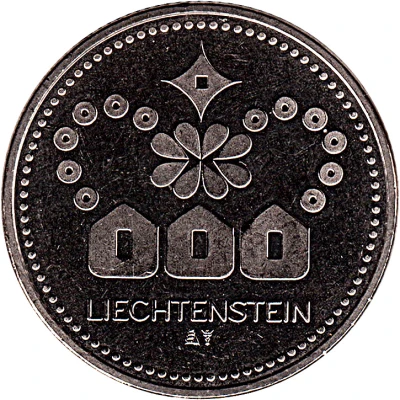 Token - Liechtenstein (Golden Eagle) ND back