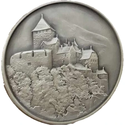 Token - Liechtenstein Vaduz Castle; Liba front