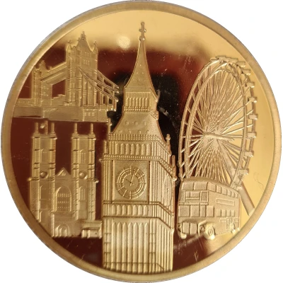 Token - London (Gold color) ND front