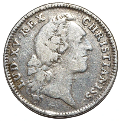 Token - Louis XV - Extraordinaire des guerres - Hic Posuisse Juvat silver front