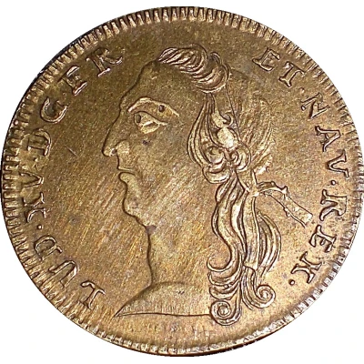 Token - Louis XV Optimo Principi front