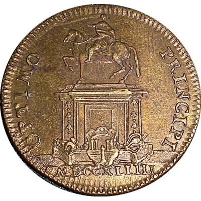 Token - Louis XV Optimo Principi back