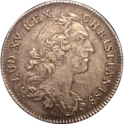 Token - Louis XV - Trésor Royal - Sibi credita reddit silver front