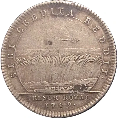 Token - Louis XV - Trésor Royal - Sibi credita reddit silver back