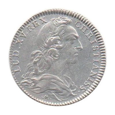 Token - Louis XV - Trésor Royal - Tanta negotia solus silver front