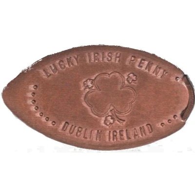 Token - Lucky Irish Penny ND front