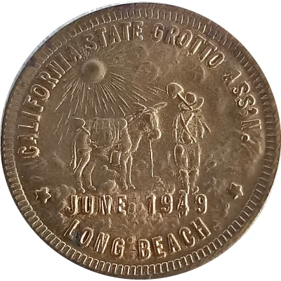 Token - M.O.V.P.E.R. 59th Annual Session (Long Beach, California) ND back