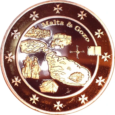 Token - Malta Malta and Gozo ND front