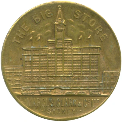 Token - Marcus Clark The Big Store Sydney Harbour Bridge front