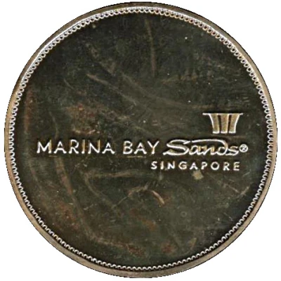 Token - Marina Bay Hotel Singapore 3 of back