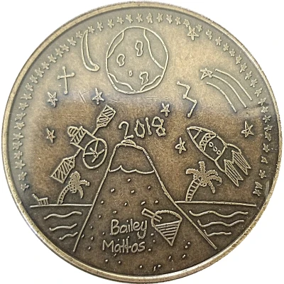 Token - Maunakea Observatories Hawai'i back