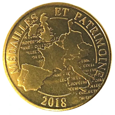 Token - Médailles et Patrimoine Aquarium de Lyon - Hippocampus back