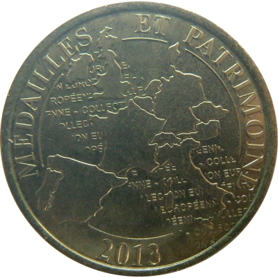 Token - Médailles et Patrimoine Cathédrale Sainte-Marie d'Auch back