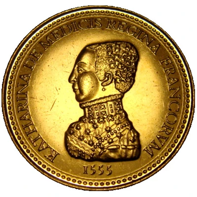 Token - Médailles et Patrimoine Katharina de Médicis front