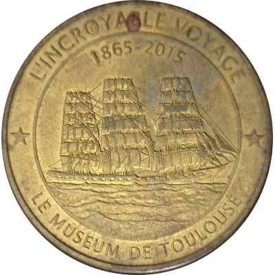 Token - Médailles et Patrimoine L'Incroyable Voyage front