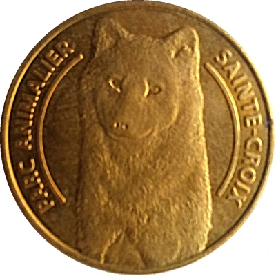 Token - Médailles et Patrimoine Parc animalier Sainte Croix front