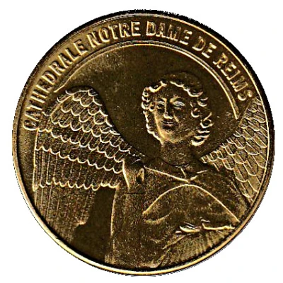 Token - Médailles et Patrimoine Reims - Cathedrale Notre Dame front