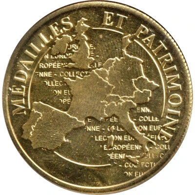 Token - Médailles et Patrimoine Val de Loire - ZooParc de Beauval - Koala back