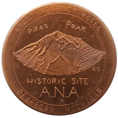 Token - Michigan State Numismatic Society Dearborn, Michigan back