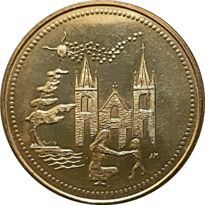Token - Mid-lenniuM celebration Midland, Ontario back
