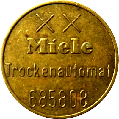 Token - Miele (Trockenautomat 685808) ND front