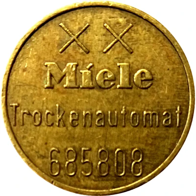 Token - Miele (Trockenautomat 685808) ND back