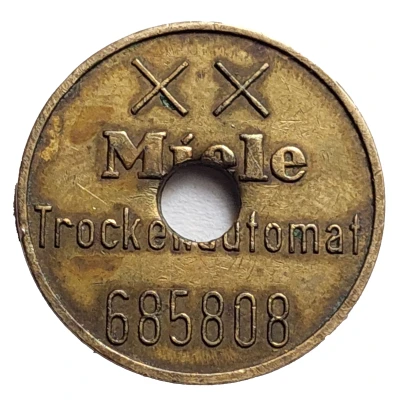 Token - Miele (Trockenautomat 685808) ND front
