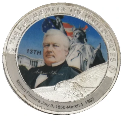 Token - Millard Fillmore 13th President ND front