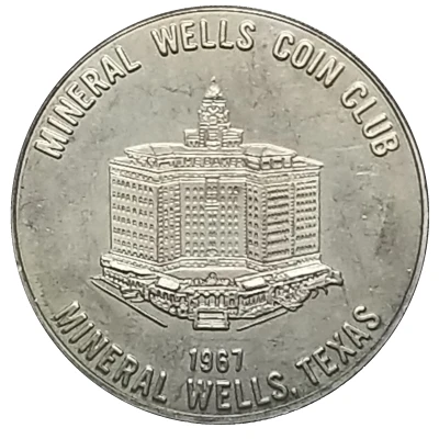 Token - Mineral Wells Coin Club Mineral Wells, Texas front