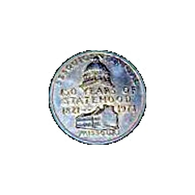Token - Missouri Sesquicentennial back