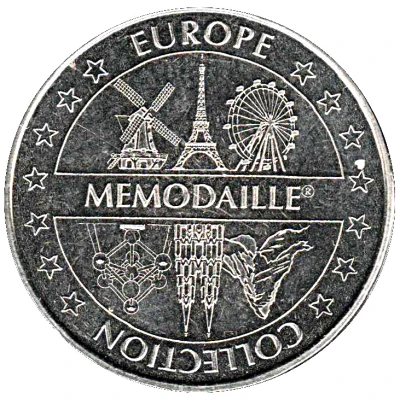 Token - Mémodaille Europe Collection (Bregenz) ND back