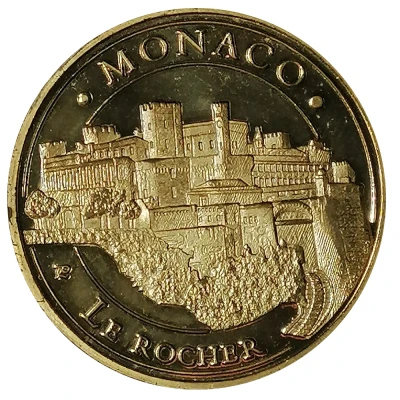 Token - Monaco (Le Rocher - Palais princier) ND front