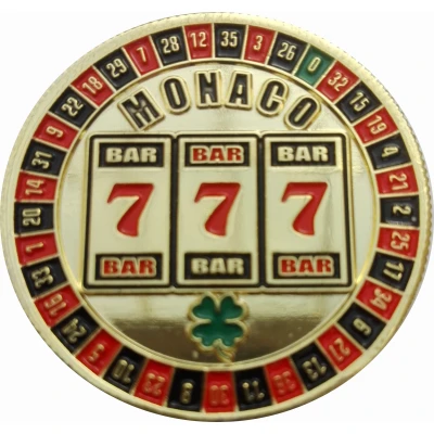 Token - Monaco (Monte-Carlo) ND back