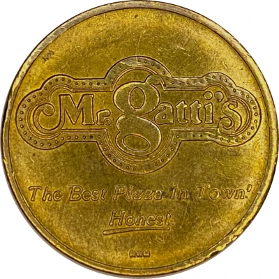 Token - Mr. Gatti's Pizza (Family Amusement Center) ND front