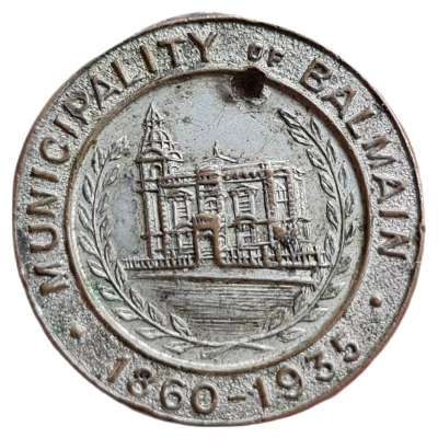 Token - Municipality of Balmain Membership Token front