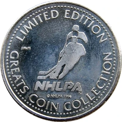 Token - NHLPA Limited Edition Greats Coin Collection Eric Lindros back