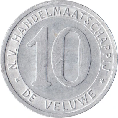 Token - N.V. Handelmaatschappij de Veluwe (10) ND back