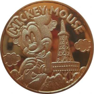 Token - Nagoya TV Tower (Mickey Mouse) ND front