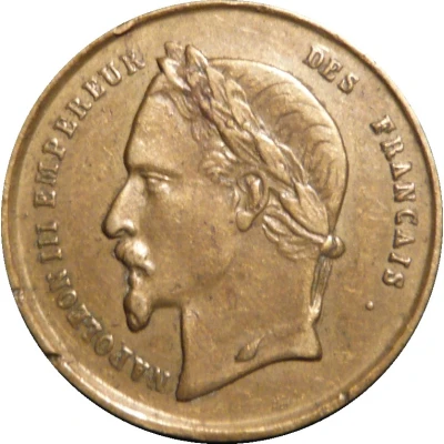 Token - Napoleon I / Napoleon III ND back