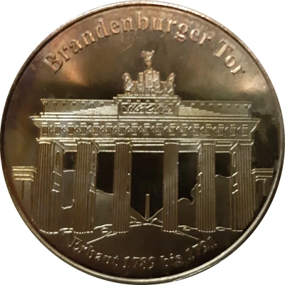 Token - National Tokens Deutsche Münzkollektion Berlin - Brandenburger Tor front